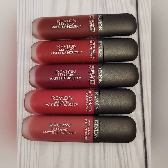 Revlon Ultra HD Matte Lipgloss Lipstick Mousse Set  Makeup - Picture 4 of 4